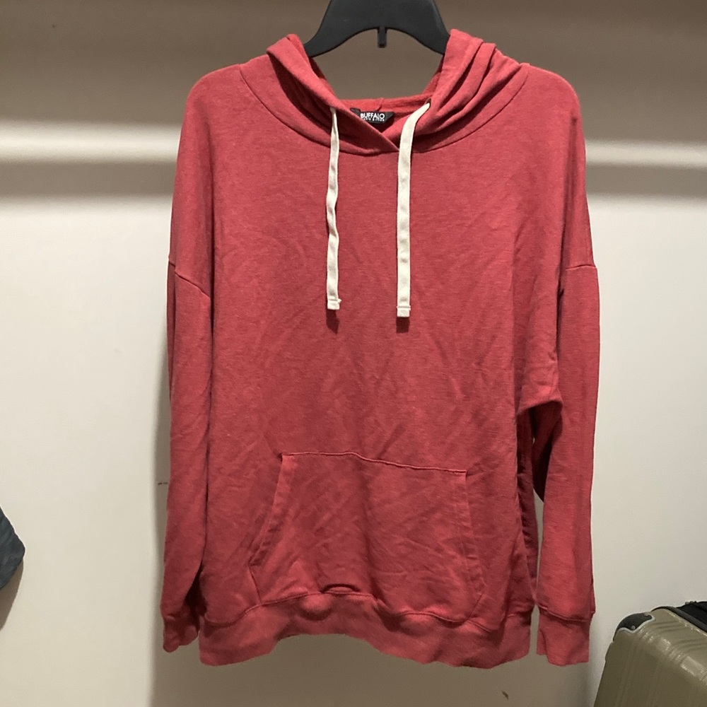 Buffalo David Bitton Red Hoodie